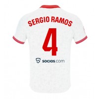 Camisa de Futebol Sevilla Sergio Ramos #4 Equipamento Principal 2023-24 Manga Curta